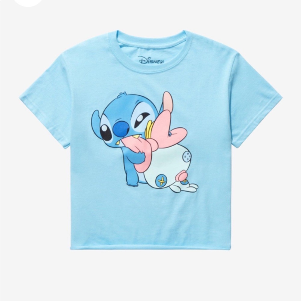 NWT baby Stitch and Scrump crop t-shirt size XL